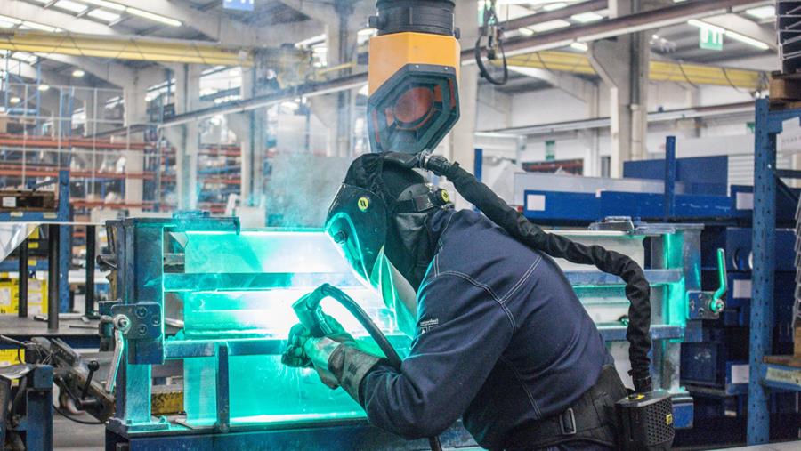 "Le but: créer un environnement de travail agréable pour les soudeurs"