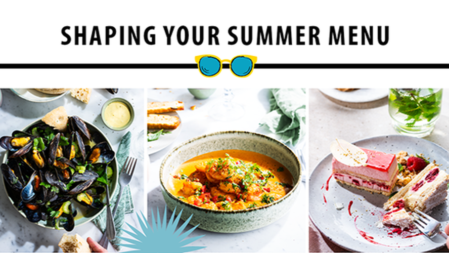 RÉALISEZ VOTRE PROPRE MENU CRÉATIF AVEC UN NOMBRE LIMITÉ DE PRODUITS