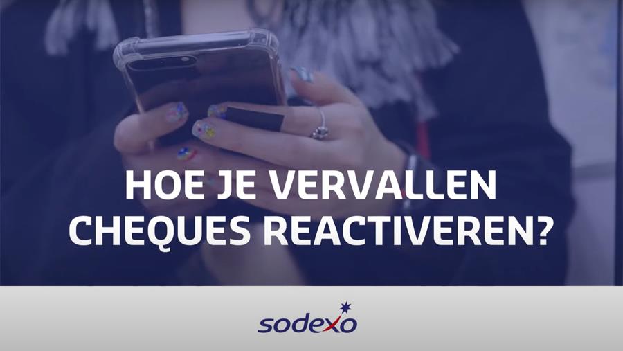 Heractivatie vervallen Sodexo-cheques