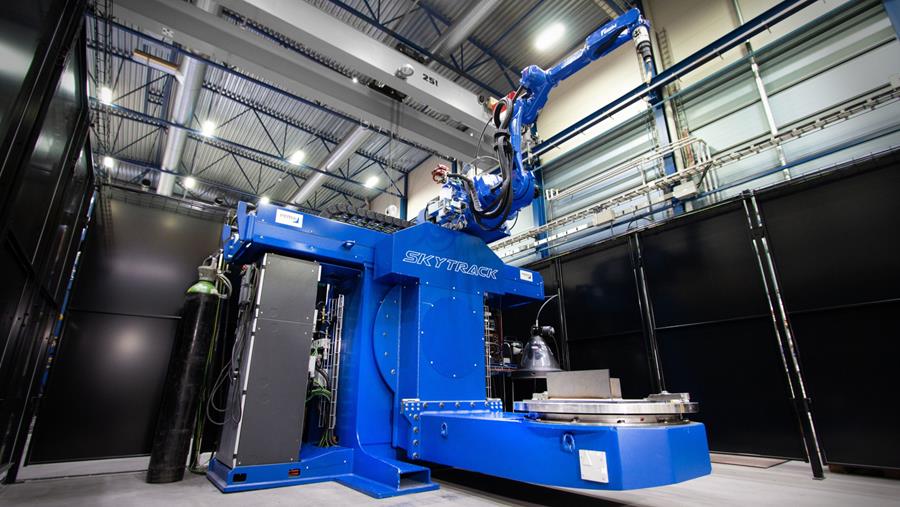 Compacte oplossing voor robotlassen