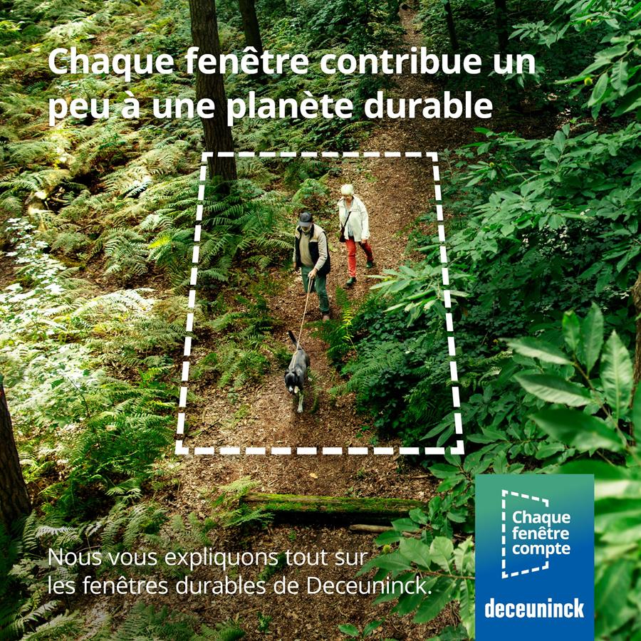 Deceuninck fait primer la diversité des matériaux et la durabilité