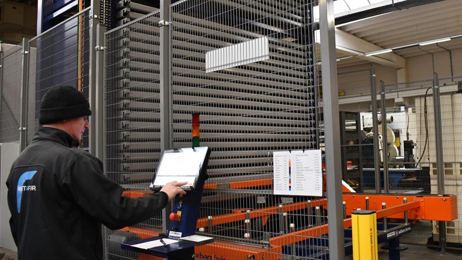 Platenmagazijnen zorgen voor leverbetrouwbaarheid bij Metafor