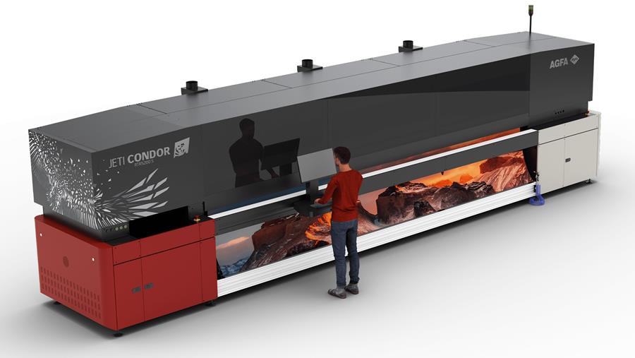 Jamais Agfa n’avait vu aussi grand!