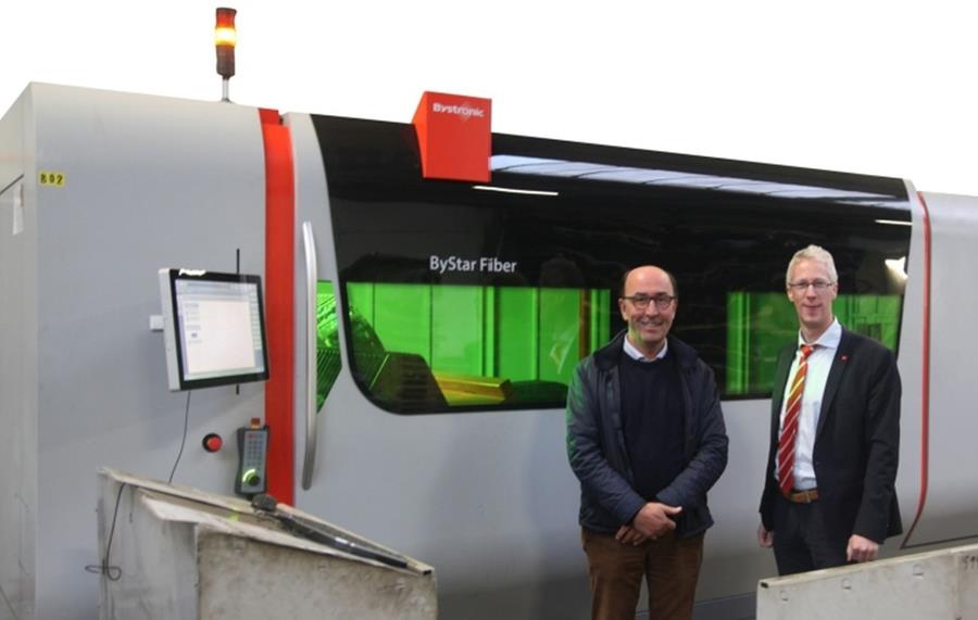 Fiberlasermachine steeds zelfstandiger dankzij automatisatie