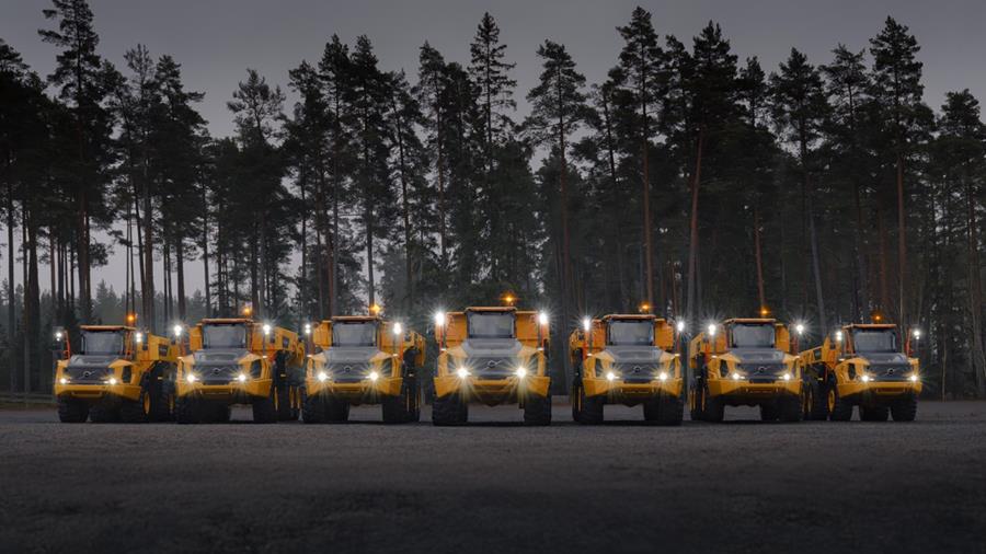 Volvo CE introduceert nieuwe generatie knikdumpers