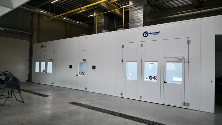 Nieuwe carrosserie uitgerust met state-of-the-art spuitcabines