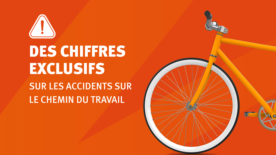 Les accidents sur le chemin du travail augmentent avec la mobilité douce