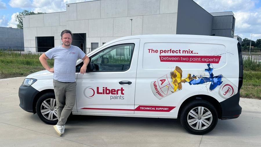 Un expert en peinture bien connu du secteur rejoint Aalterpaint pour la marque Libert Paints en tant que conseiller technique dédié aux peintres professionnels