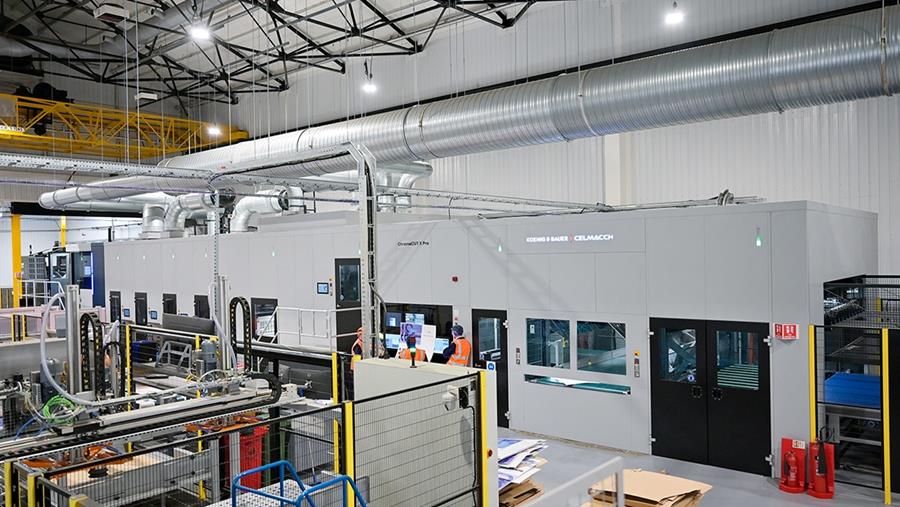 Koenig & Bauer restructure le portefeuille High Board Line