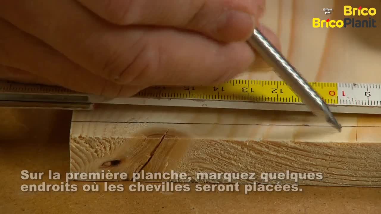 Comment faire un assemblage par tourillons?