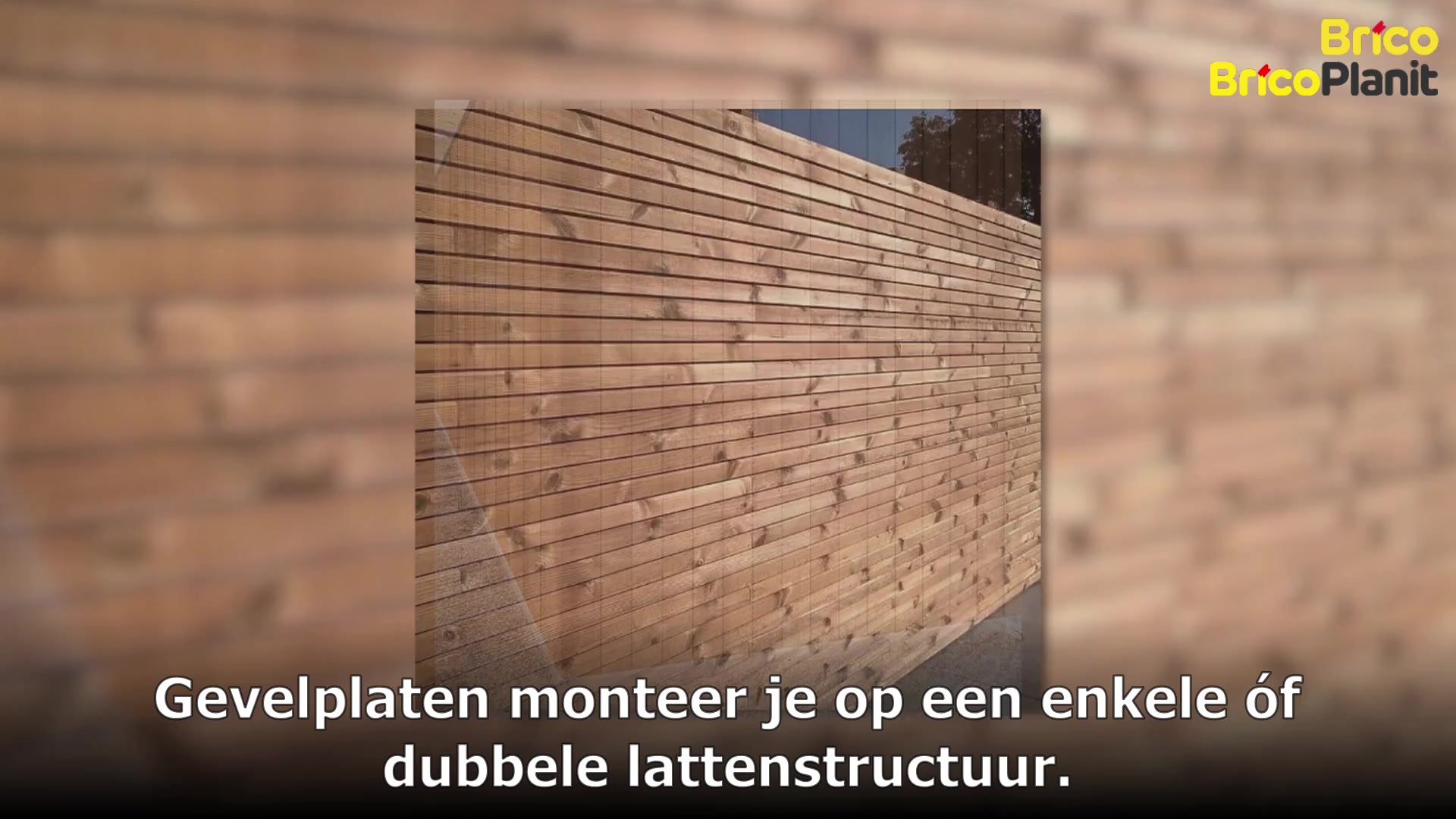Gevel plaatsen: wanneer enkel of dubbel latwerk?